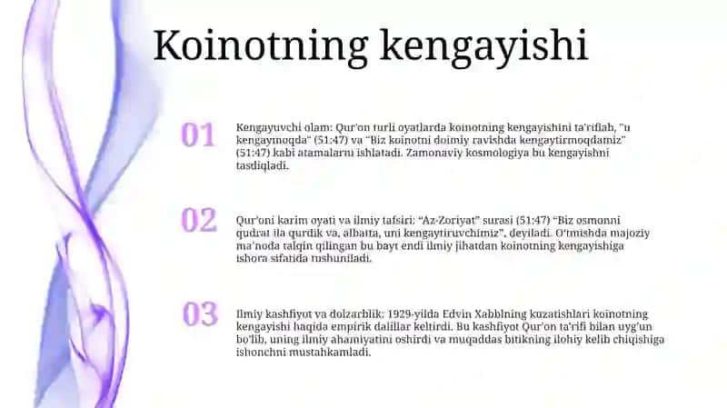 Qur'Ondagi Ilmiy Mo'Jizalar 2