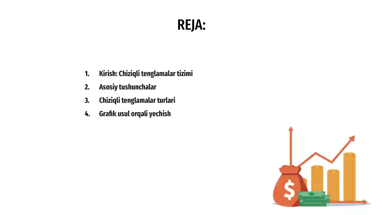 Chiziqli tenglamalar sistemasini yechish usullari 2