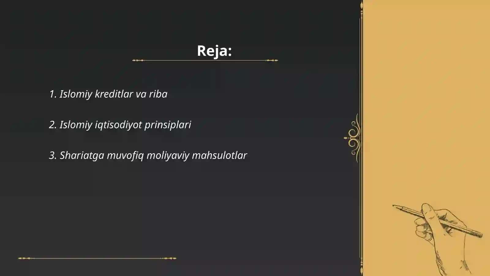 Islomiy kreditlar 2