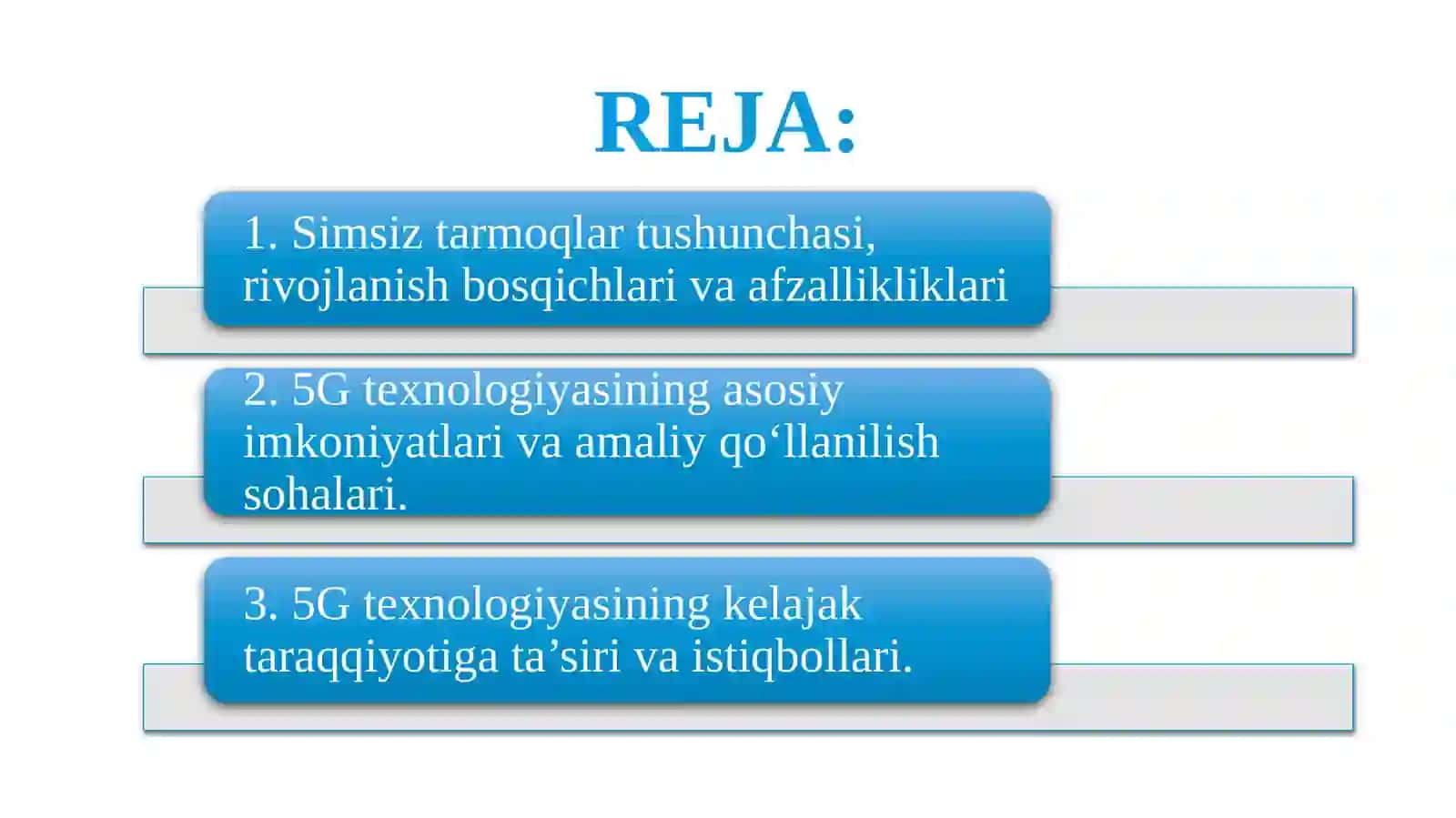 Simsiz tarmoqlar va 5G texnologiyasining imkoniyatlari 2