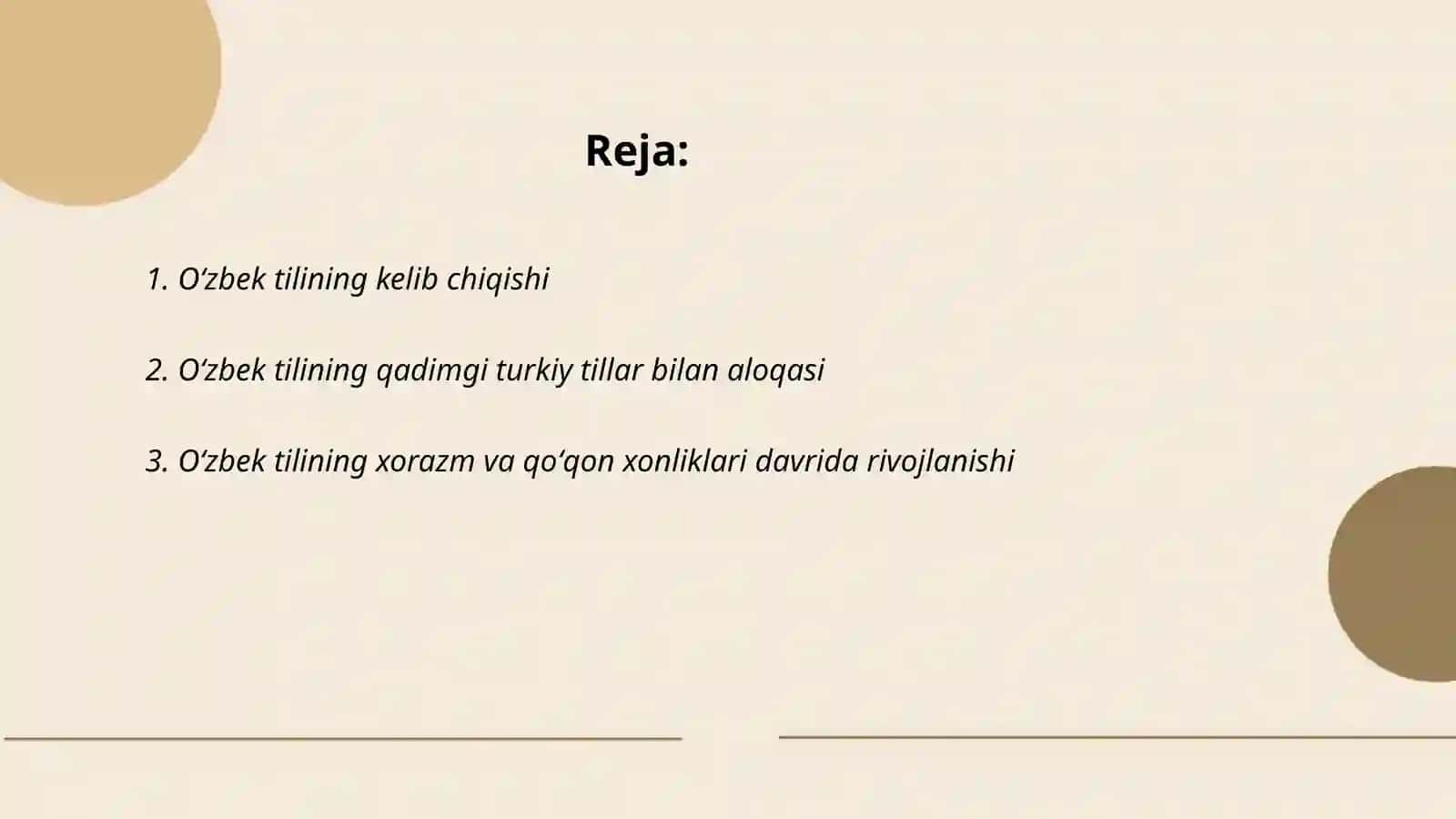 Oʻzbek tili tarixi 2