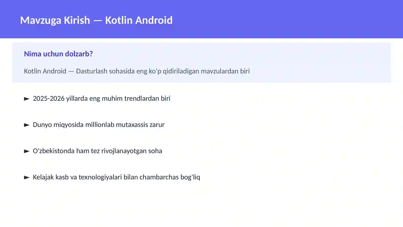 Kotlin Android 2