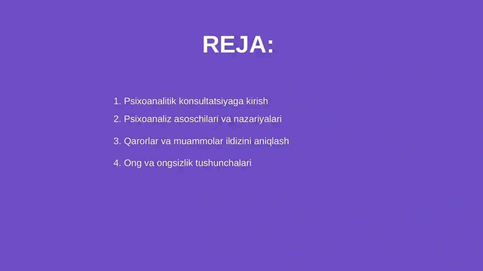 Psixoanalitik konsultatsiya 2