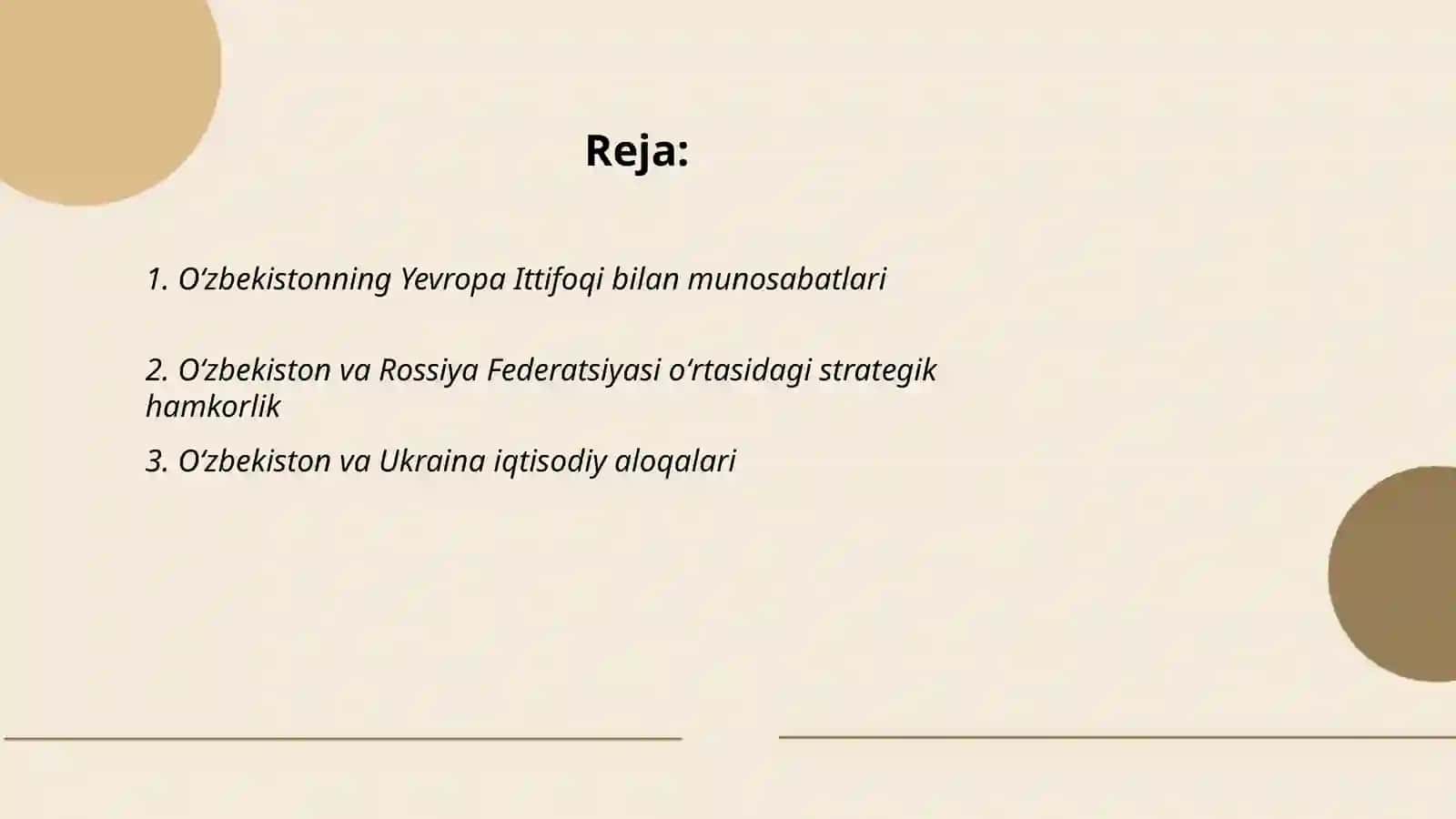 Oʻzbekistonning Yevropa Ittifoqi bilan munosabatlari 2