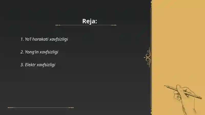 Xavfsiz hayot 2