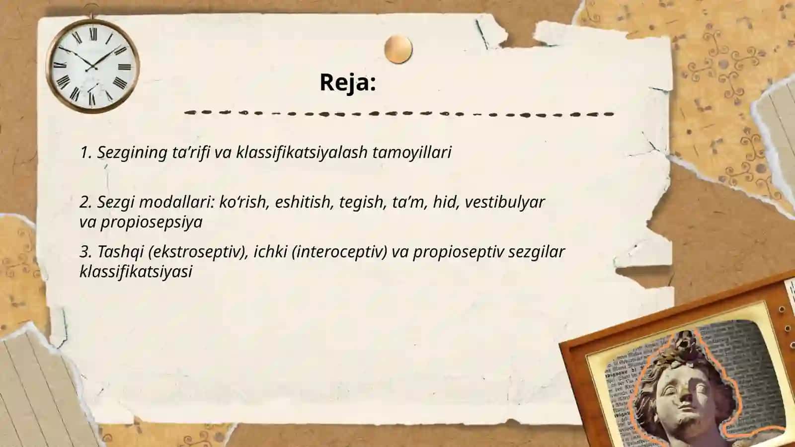 Sezgi nazariyasi 2