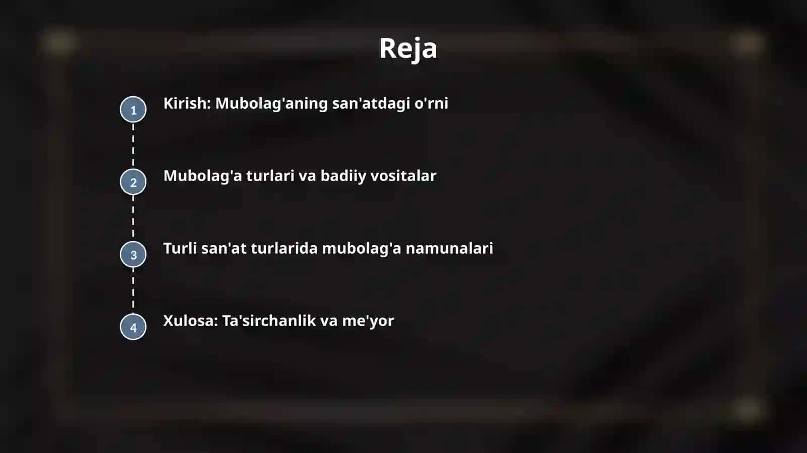 Badiiy san’atlar: mubolag’a 2