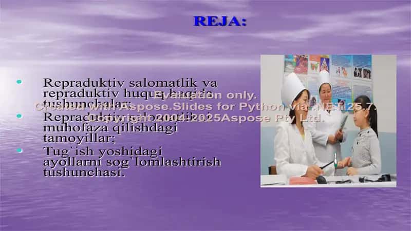 reproduktiv salomatlik 2
