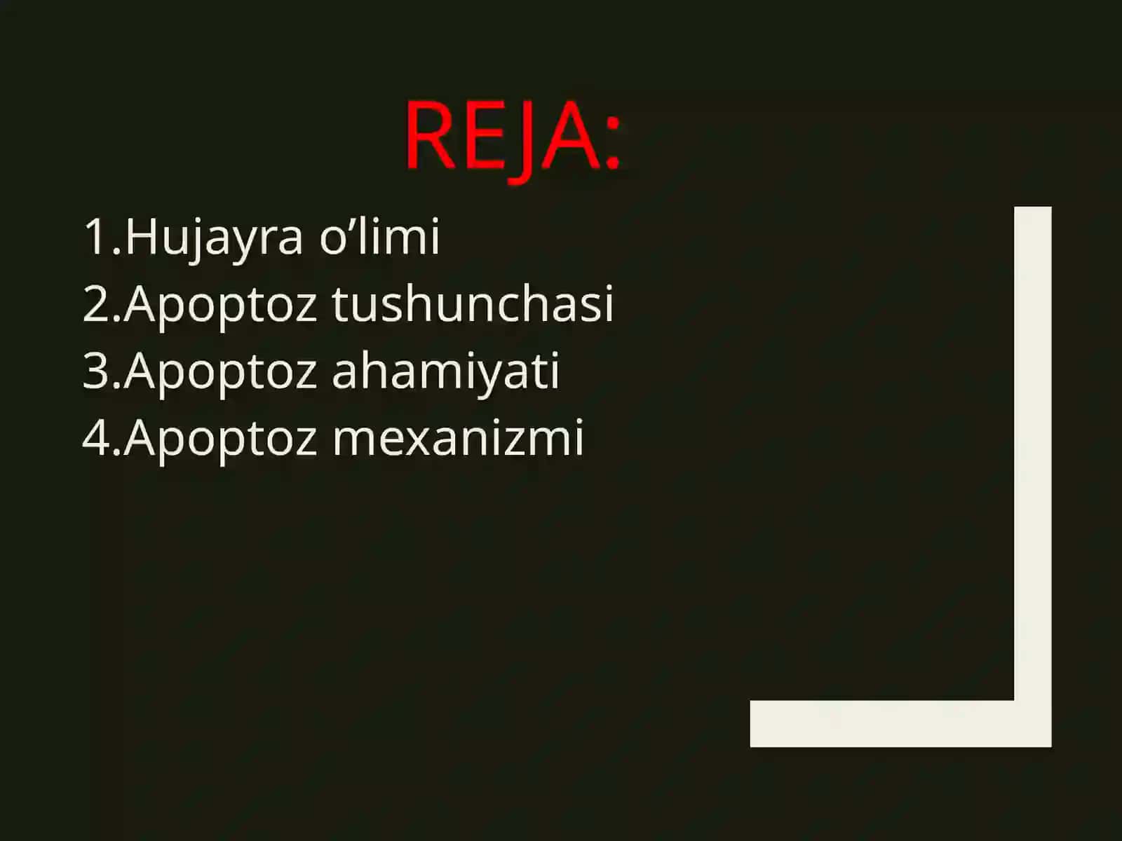Apoptoz mexanizmlari 2