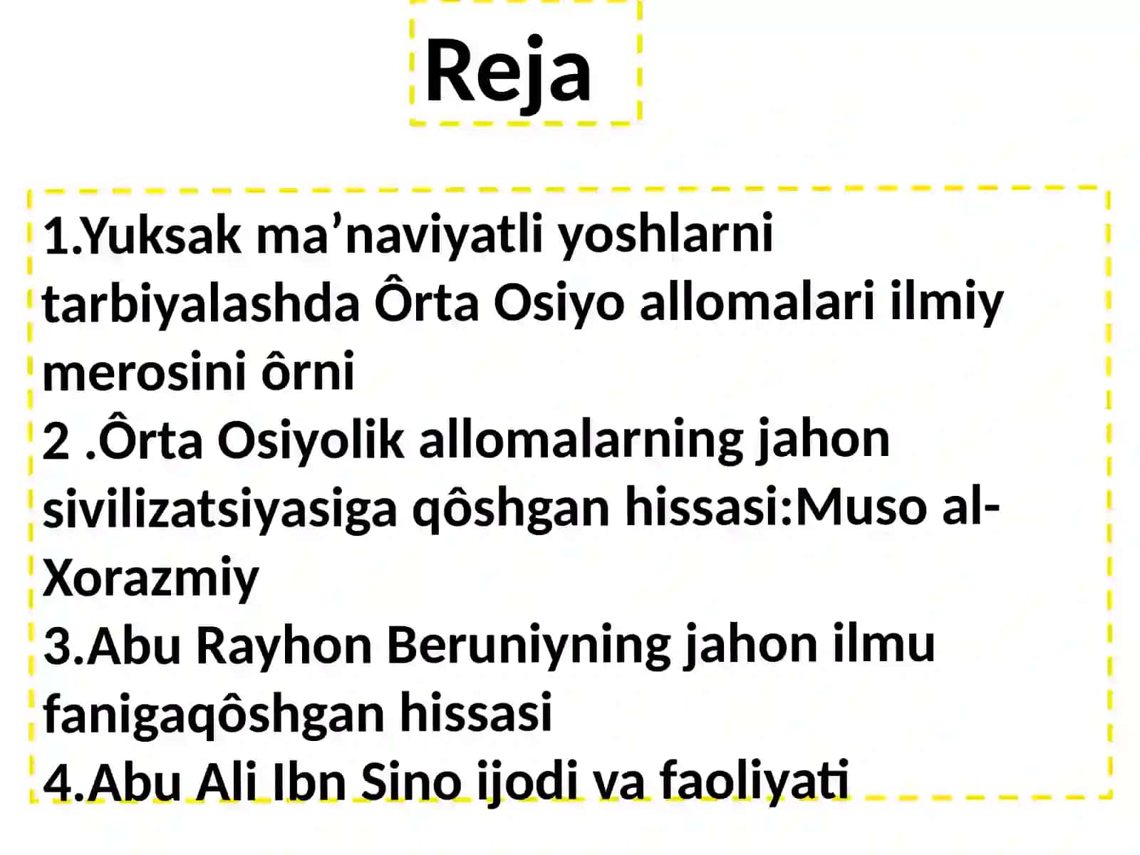 Ôzbekistonning eng yaxshi tarixi 2