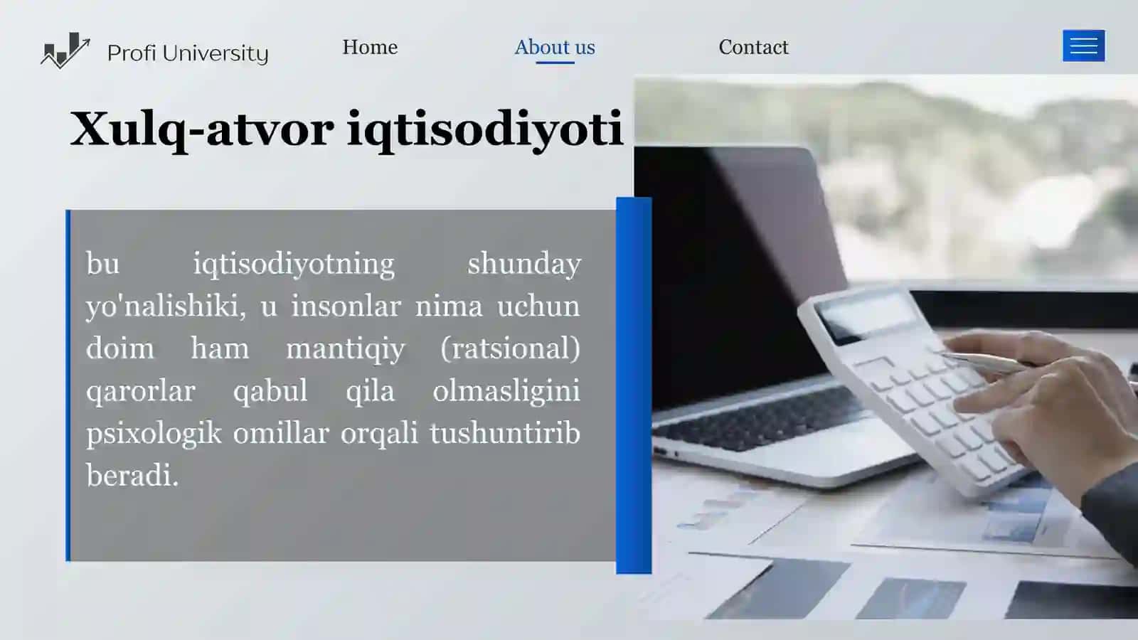 XULQ-ATVOR IQTISODIYOTI 2