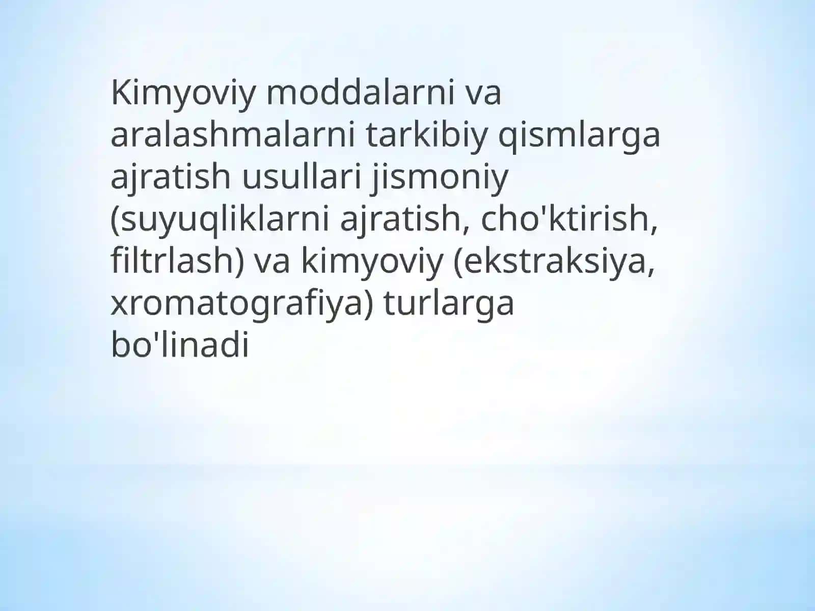 Filtrlash,cho‘ktirishvaajratishusullari 2