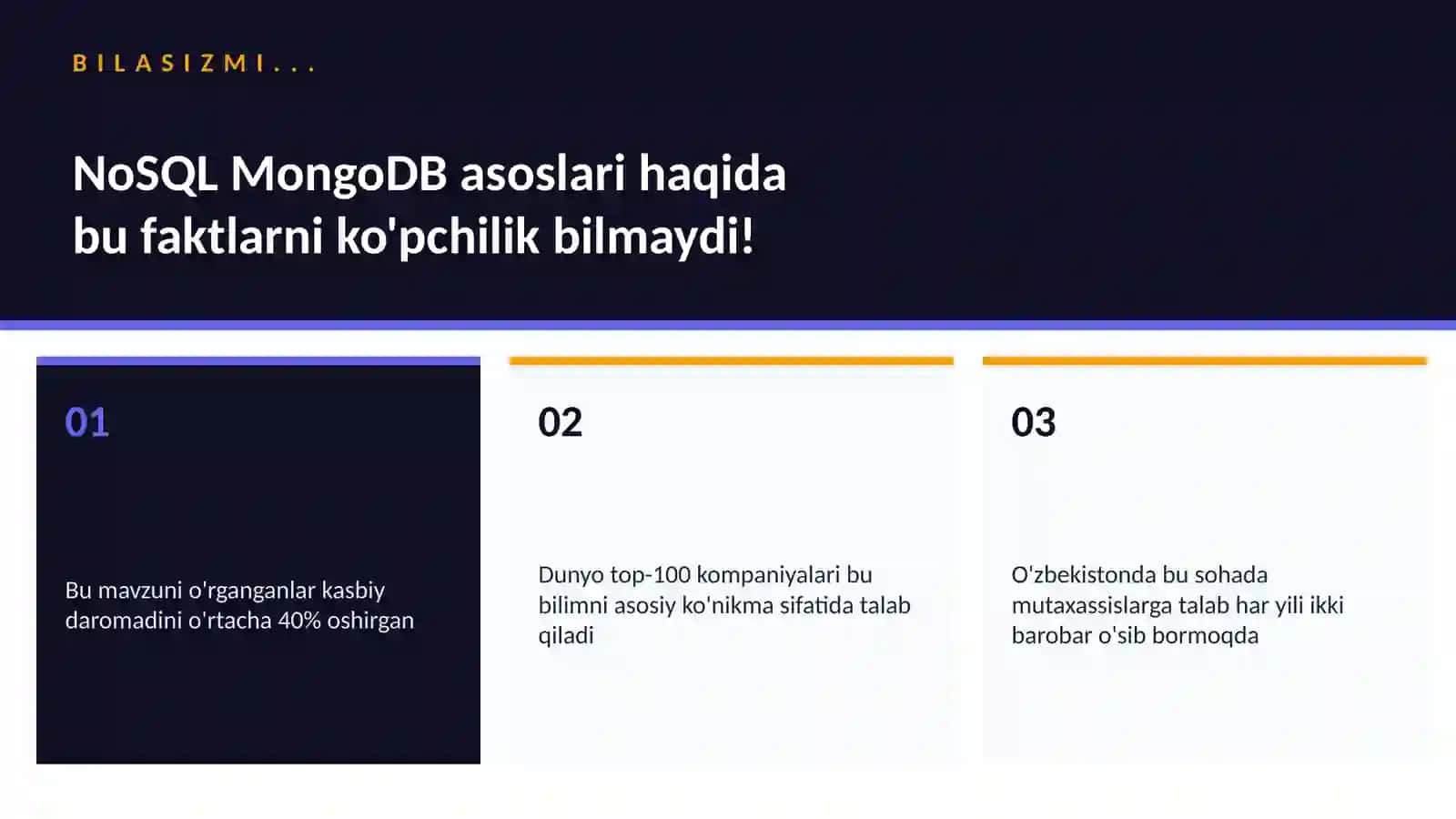 NoSQL MongoDB asoslari 2