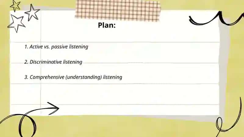 Aspects of listening 2