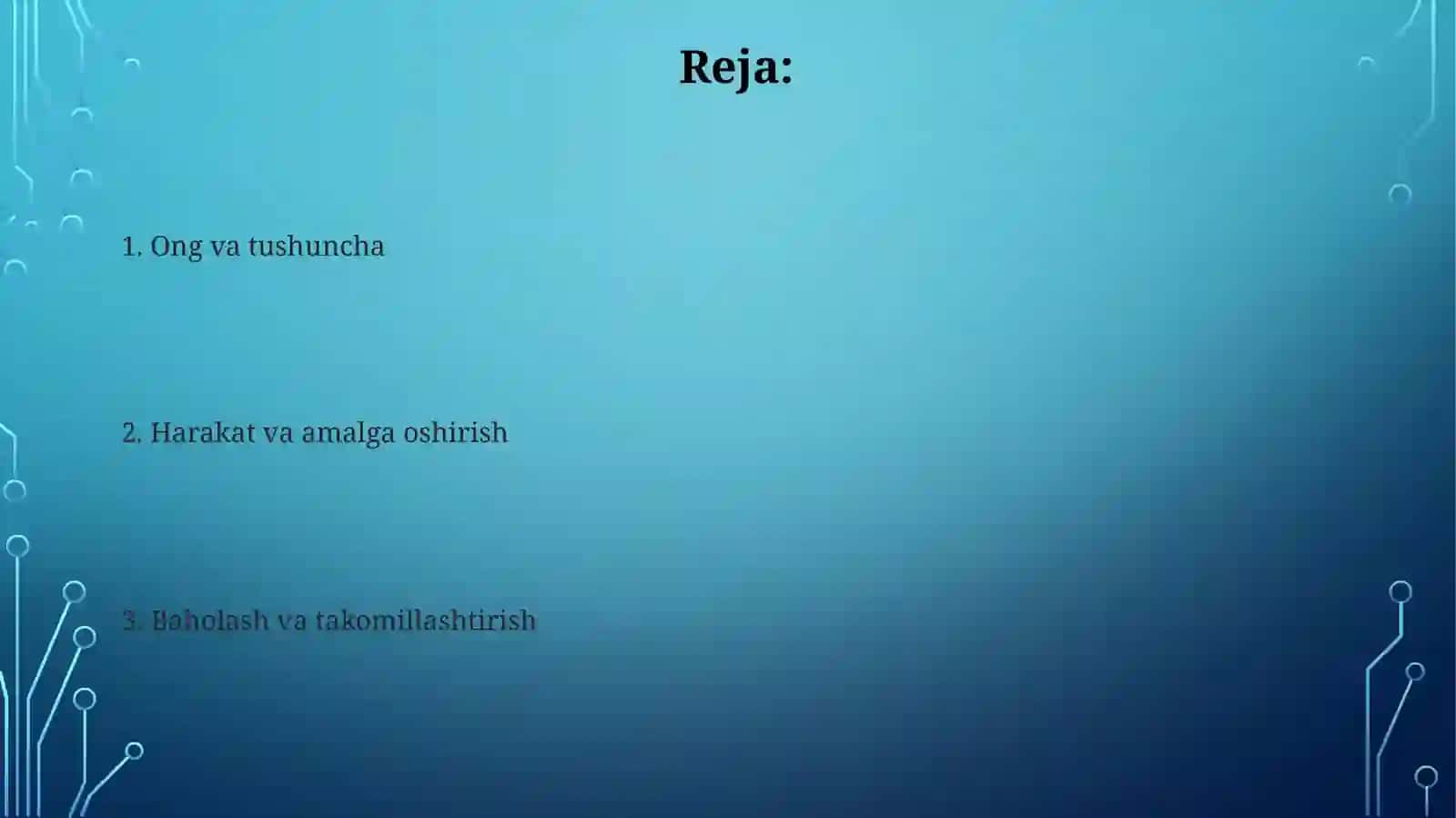 Inklyuziv ta'limga jalb qilish bosqichlari 2