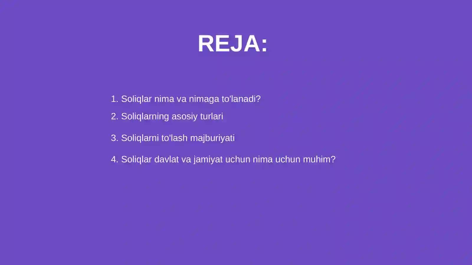Soliqlar nimaga to'lanadi va nimaga ishlatiladi 2