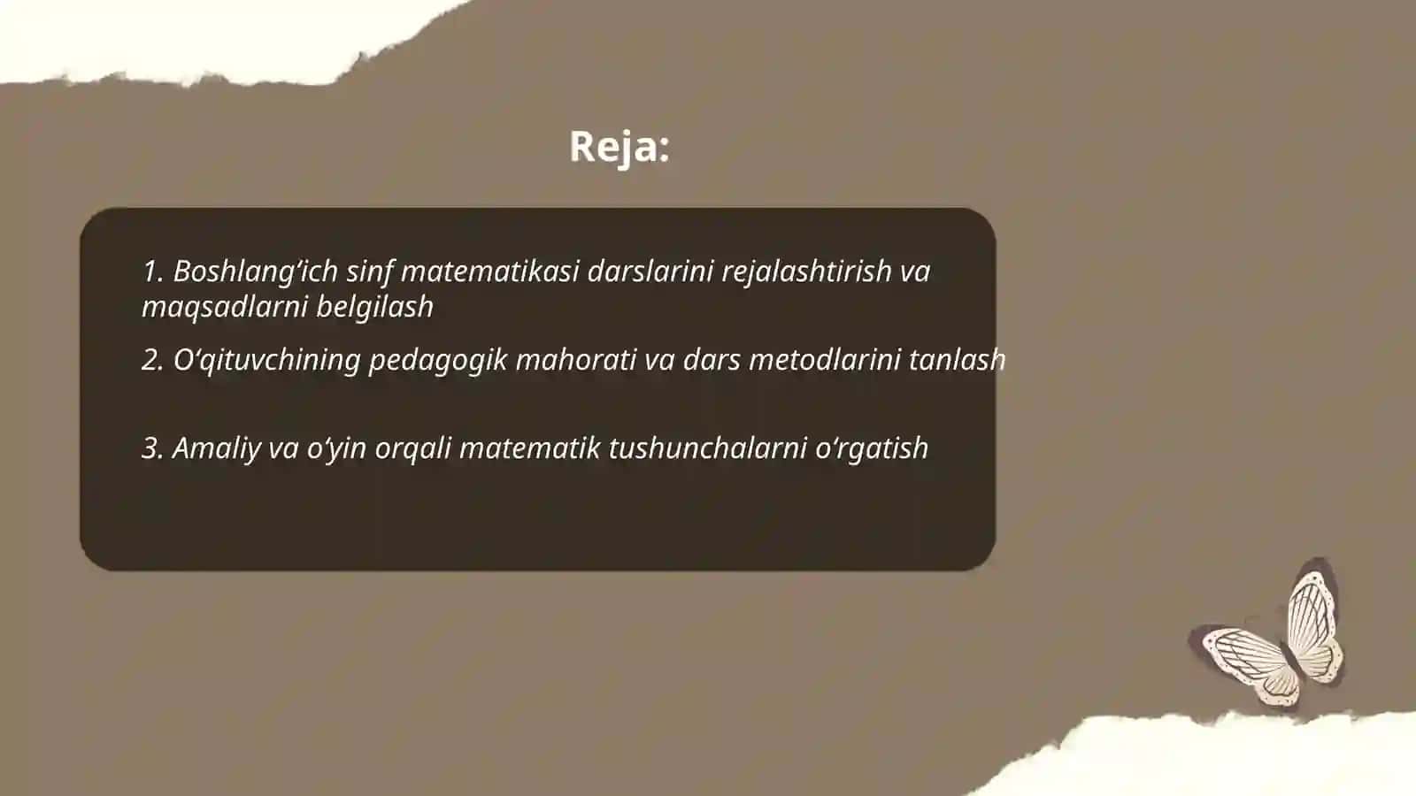 Boshlangʻich sinf matematikasi darslarida oʻqituvchining pedagogik mahorati 2
