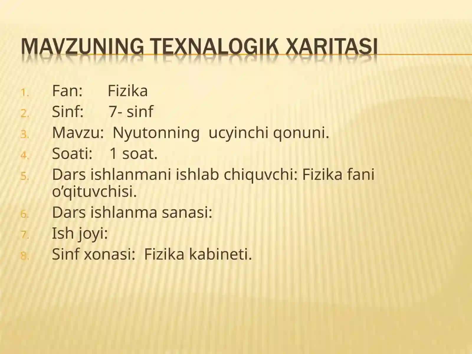 Nyutonning ucyinchi qonuni 2