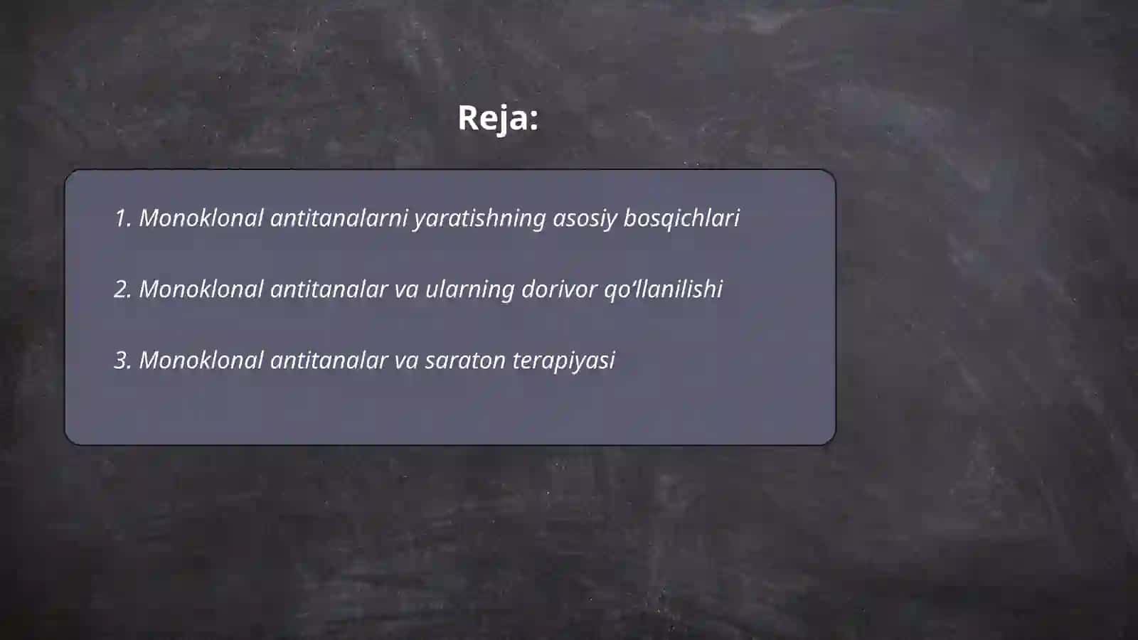 Monoklonal antitenalar olish 2