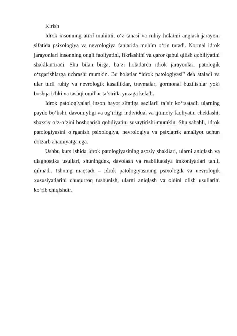 Idrok patalogiyas 2
