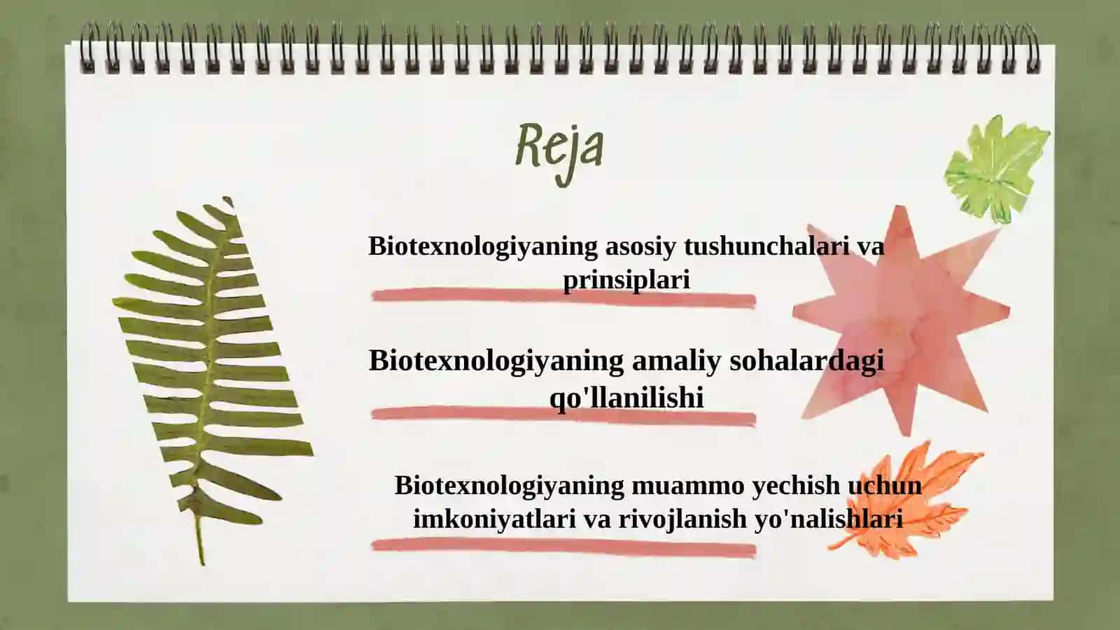 Biotexnologiya faniga kirish 2