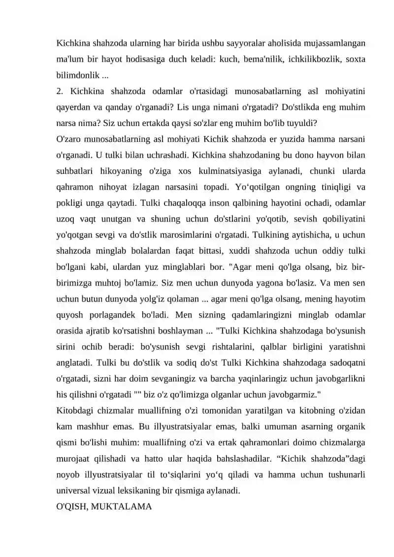 Kichkina Shahzoda 2