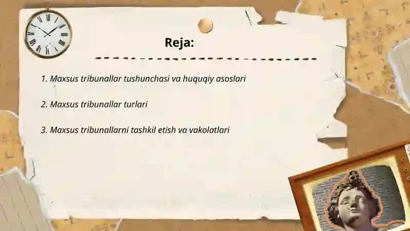Maxsus tribunallar 2