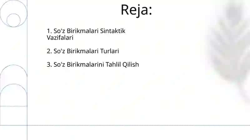 So'z birikmalari 2