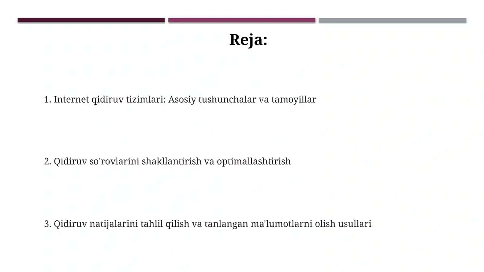 Internet qidiruv tizimida ahborotlarni qidirish va tanlangan ahborotlarni olish 2