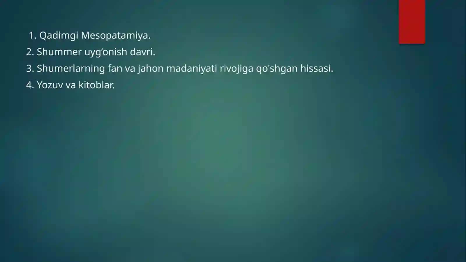 Qadimgi Mesopatamiyada fan 2