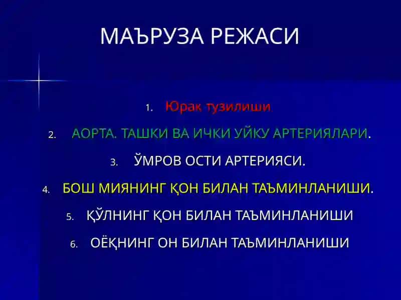 Юрак тузилиши 2