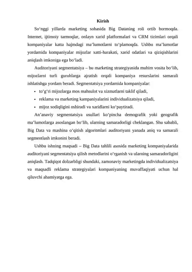 Marketingda Big Data tahlili 2