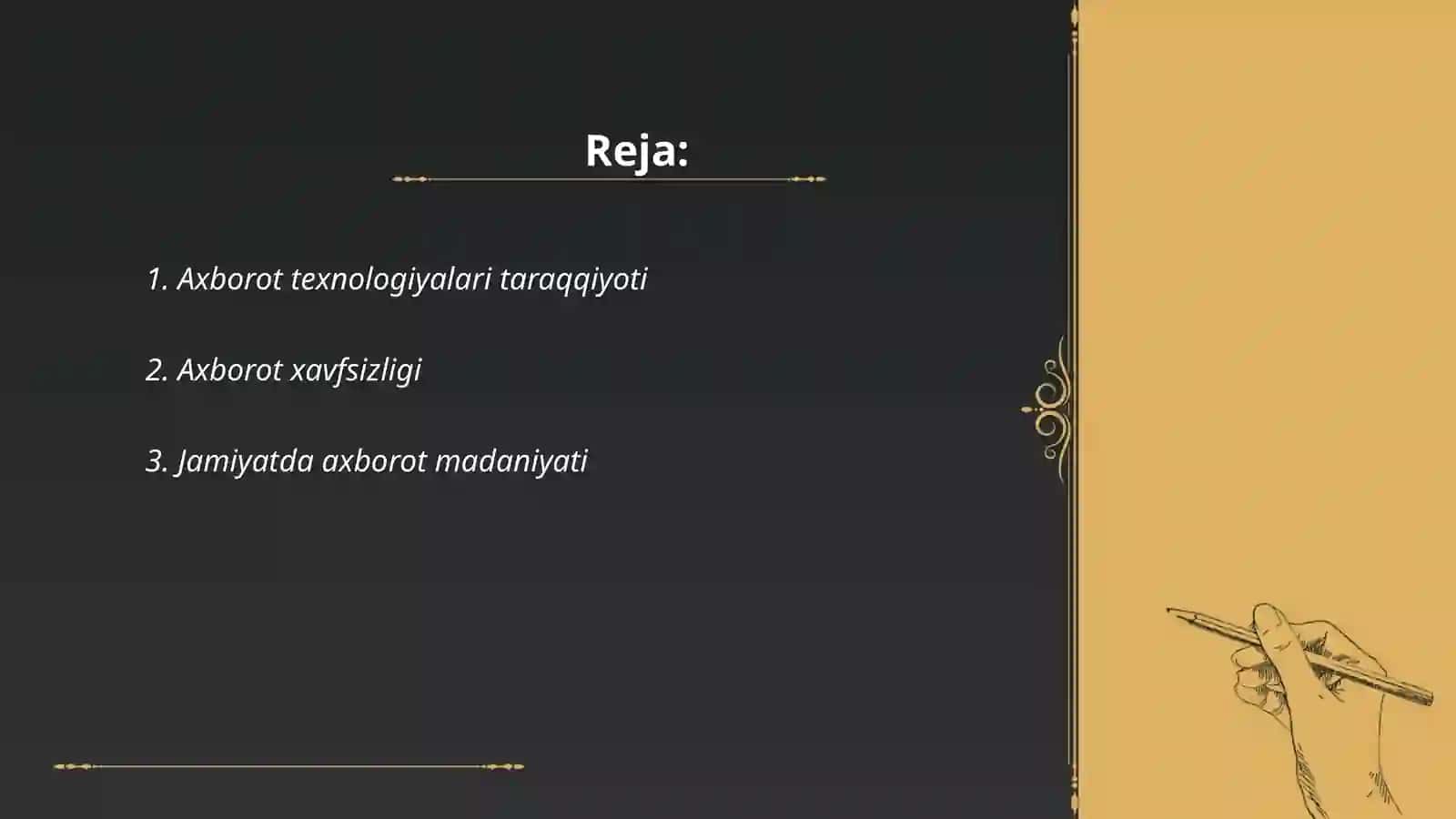 Axborot texnologiyalari taraqqiyoti 2