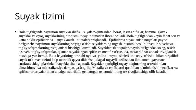 Suyak tizimi 2