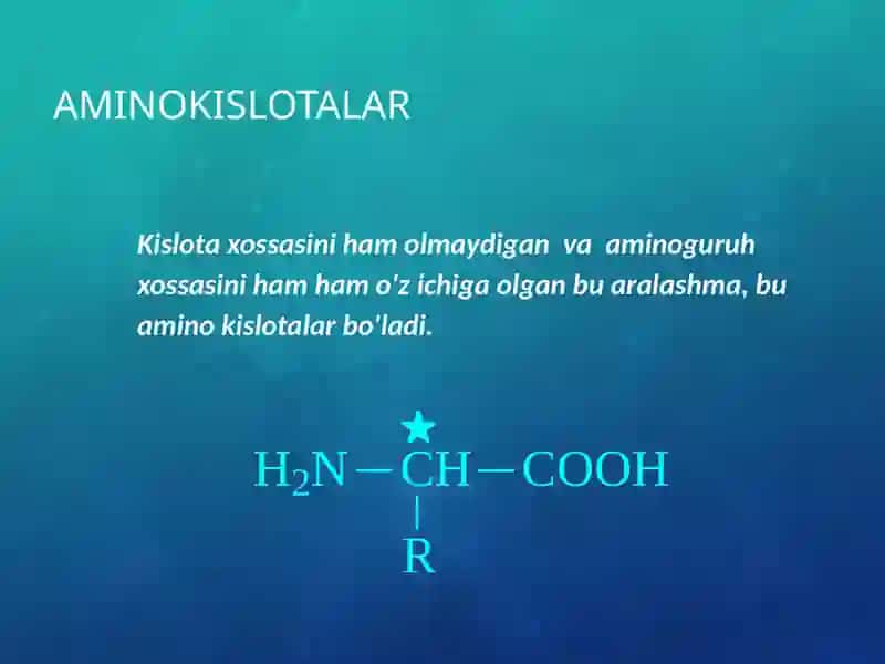 Aminokislotavaoqsillar 2