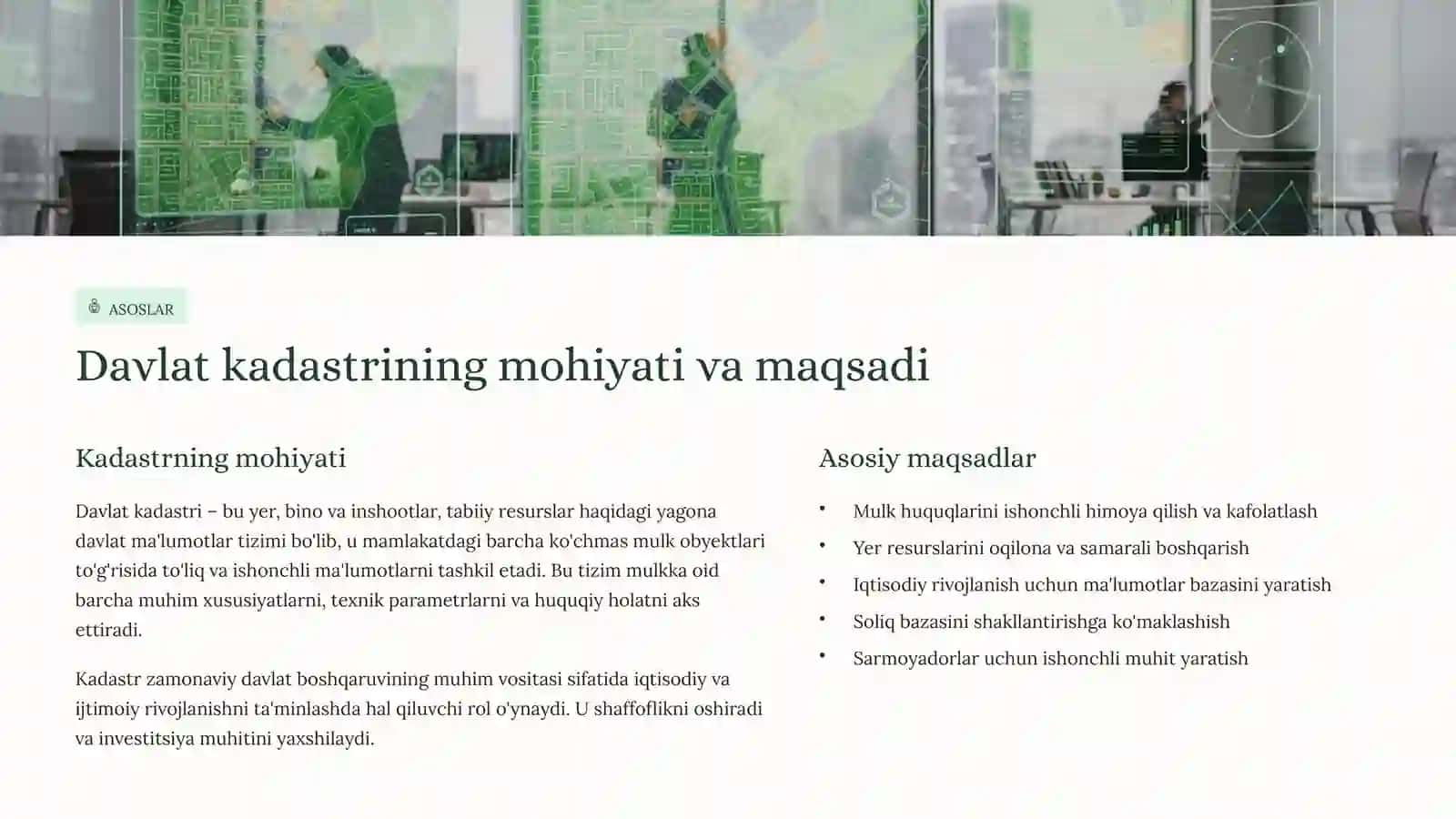 Davlat kadastlarini yuritishning nazariy asoslari 2