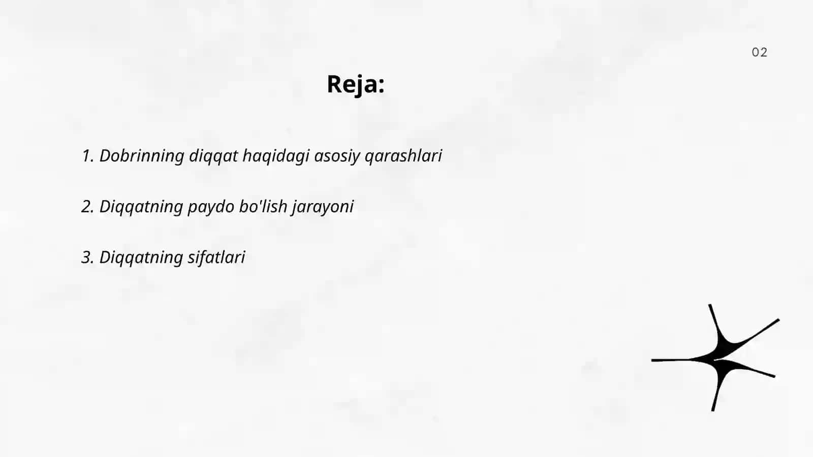 Umumiy psixologiya fanidan Mustaqil ish 2