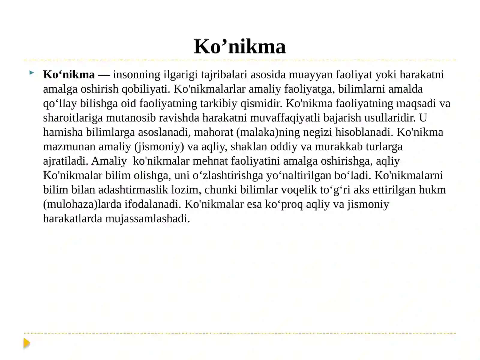 Iqtisodchi mutaxassisning kasbiy ko'nikmalari 2