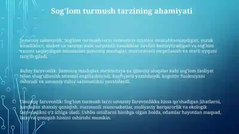 Jismoniy salomatlik 2