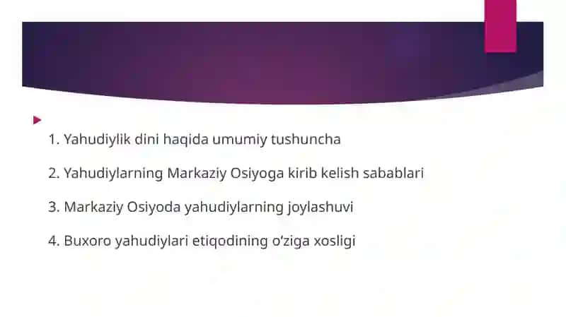 Yahudiylarning Markaziy Osiyoga kirib kelishi 2