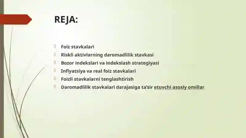 Foiz Stavkalari 2