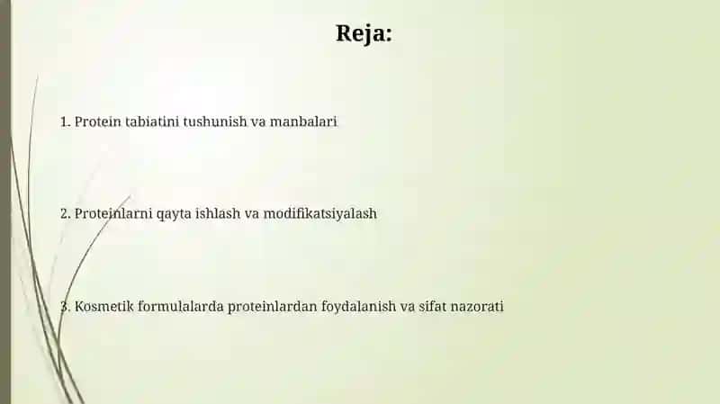 Proteinlarning mohiyatini tushunish va manbalari 2