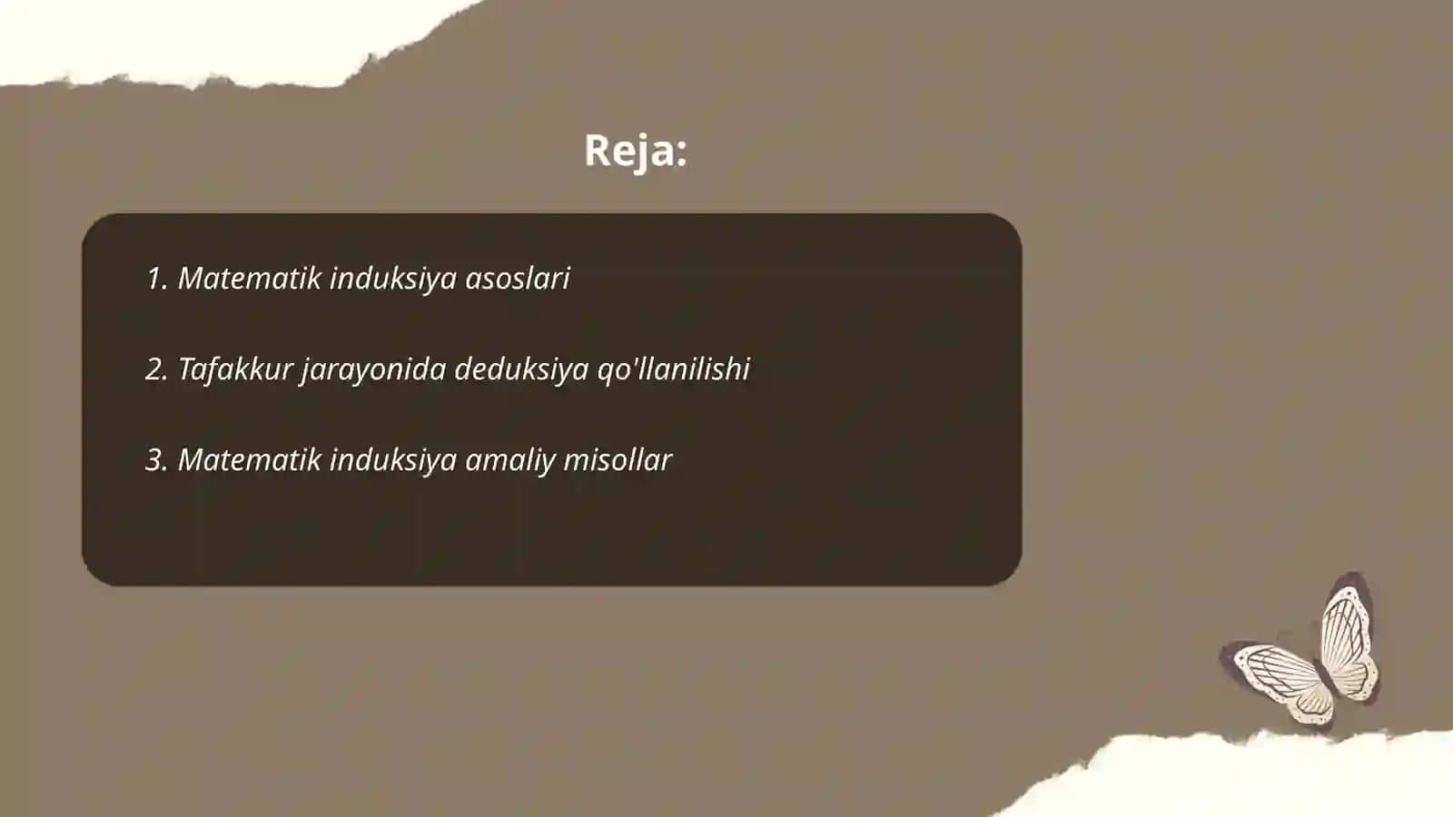 Matematik induksiya deduksiya metodi 2