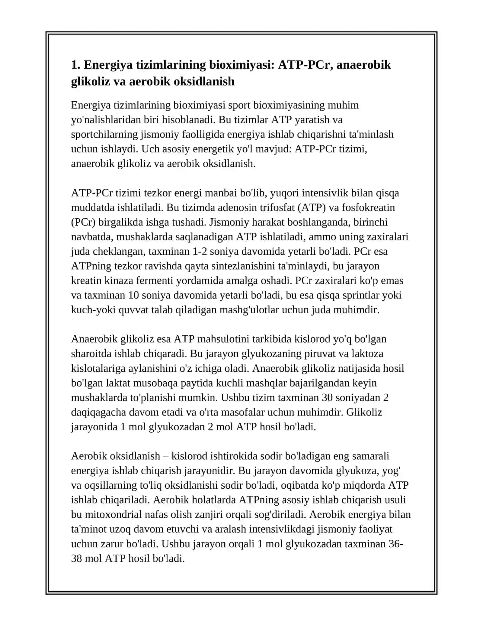 BIOXIMIYA VA SPORT BIOXIMIYASI 2