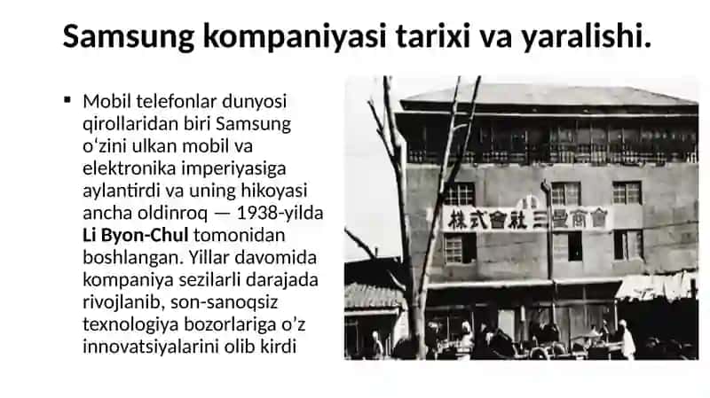 Samsung kompaniyasi 2