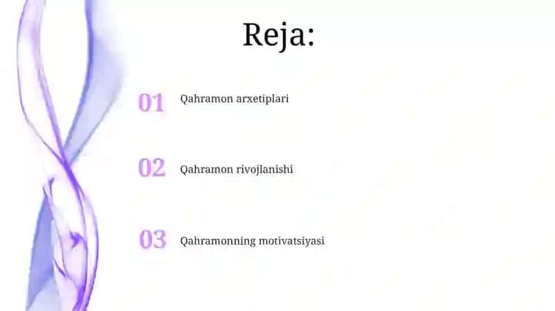 Qahramon rivojlanishi 2