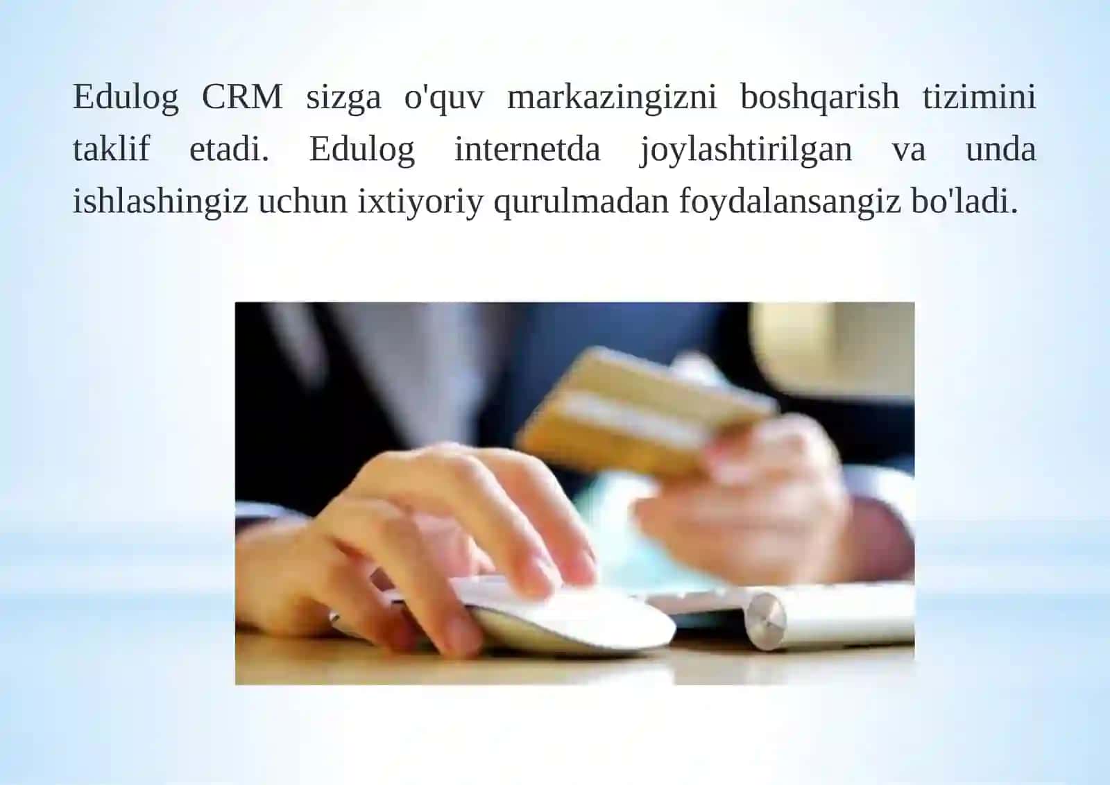 CRM va uning imkoniyatlari 2