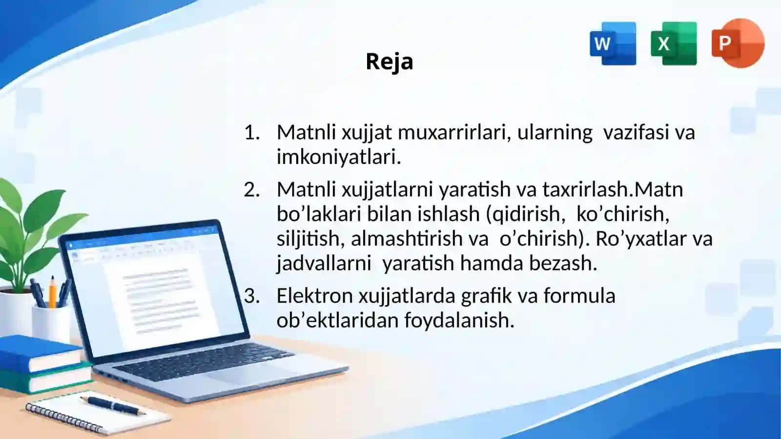 Matnli hujjat muxarrirlari 2