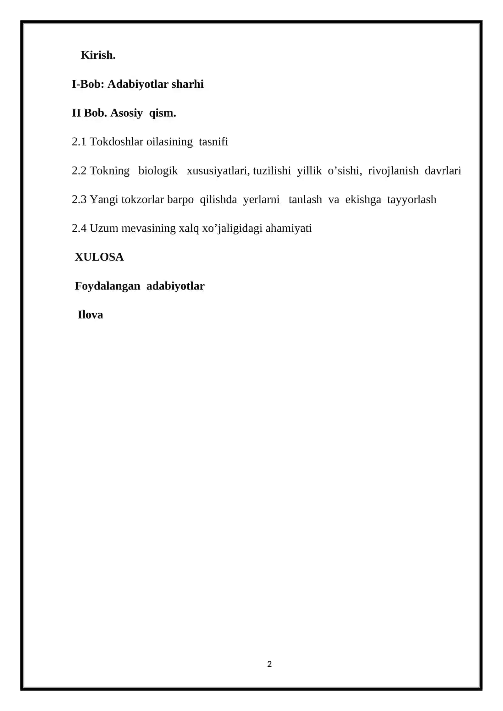 TOKNOMALAR QABILASI 2