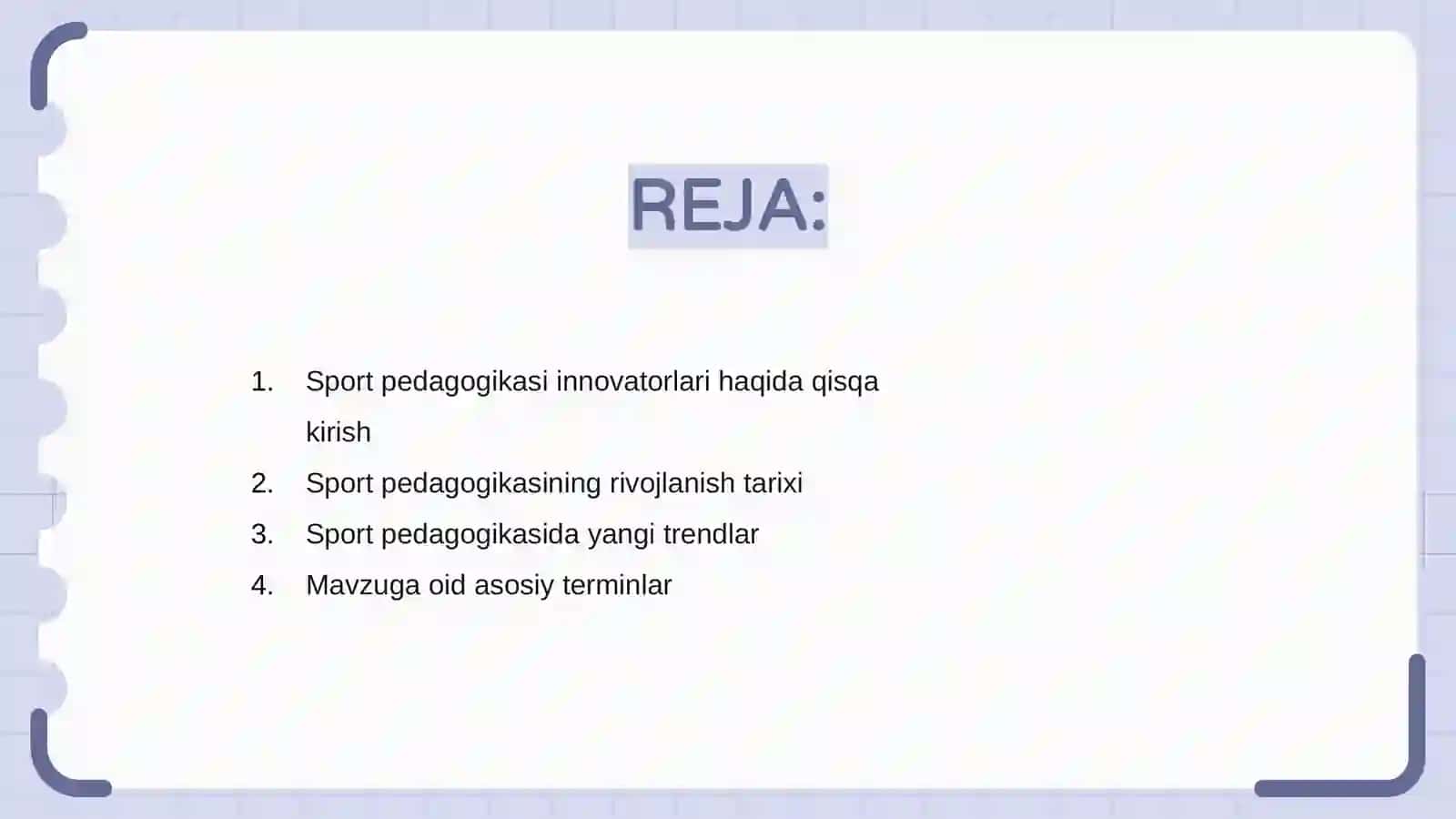Sport pedagogikasi novatorlari 2